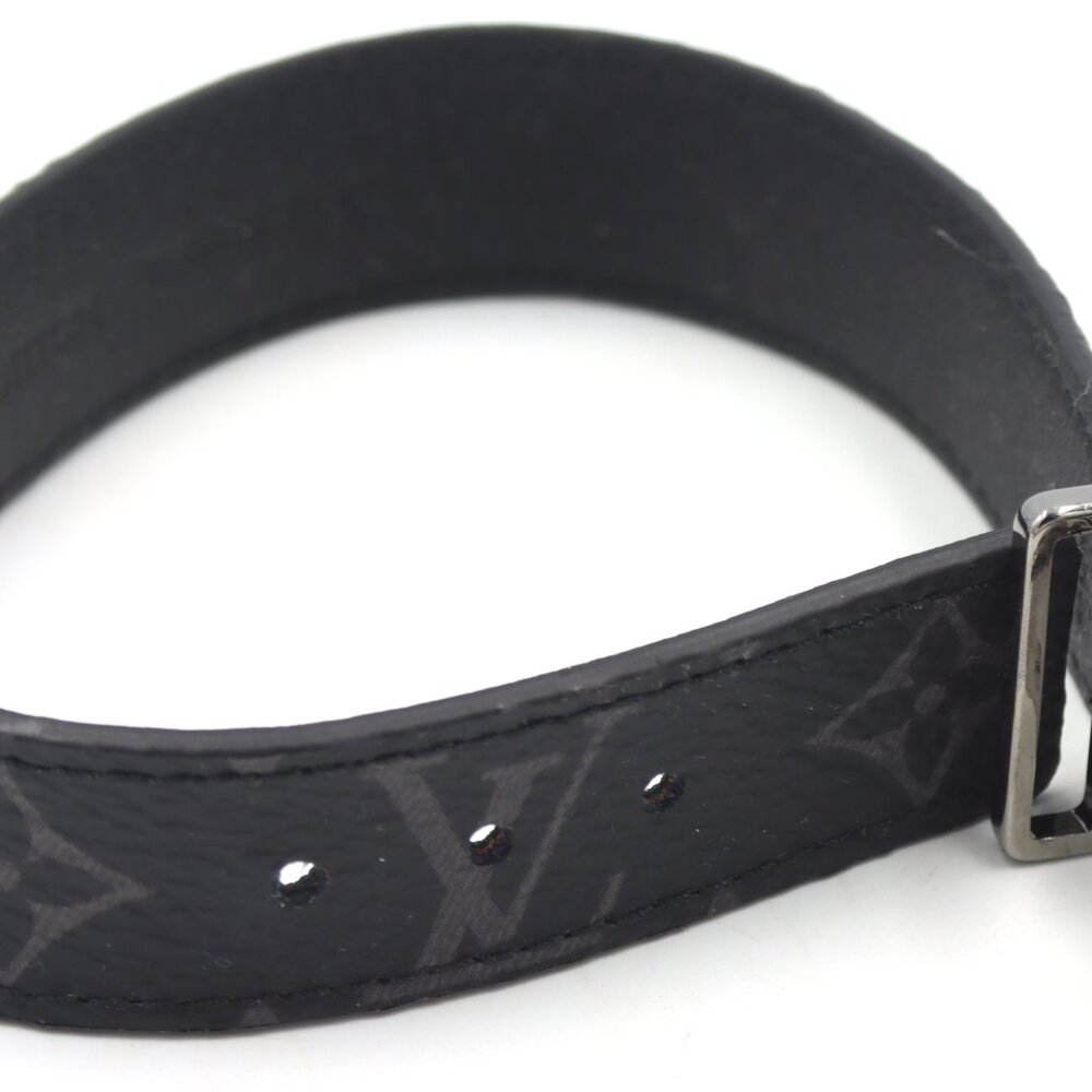 Pre-Owned Louis Vuitton Monogram Eclipse Slim Bra… - image 6